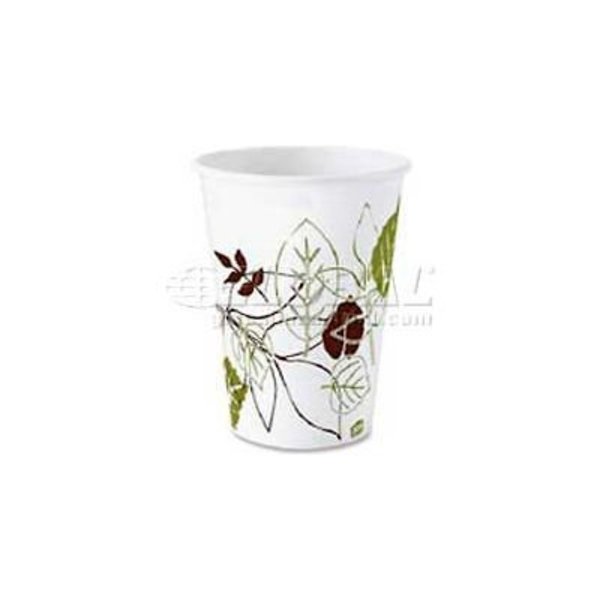 Dixie Food Service Dixie Hot Paper Cups, 10 Oz., 50/Pack, White/Nature Design DXE2340PATHPK